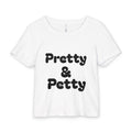 Baby Tee — "Pretty & Petty" Graphic Infant T‑Shirt