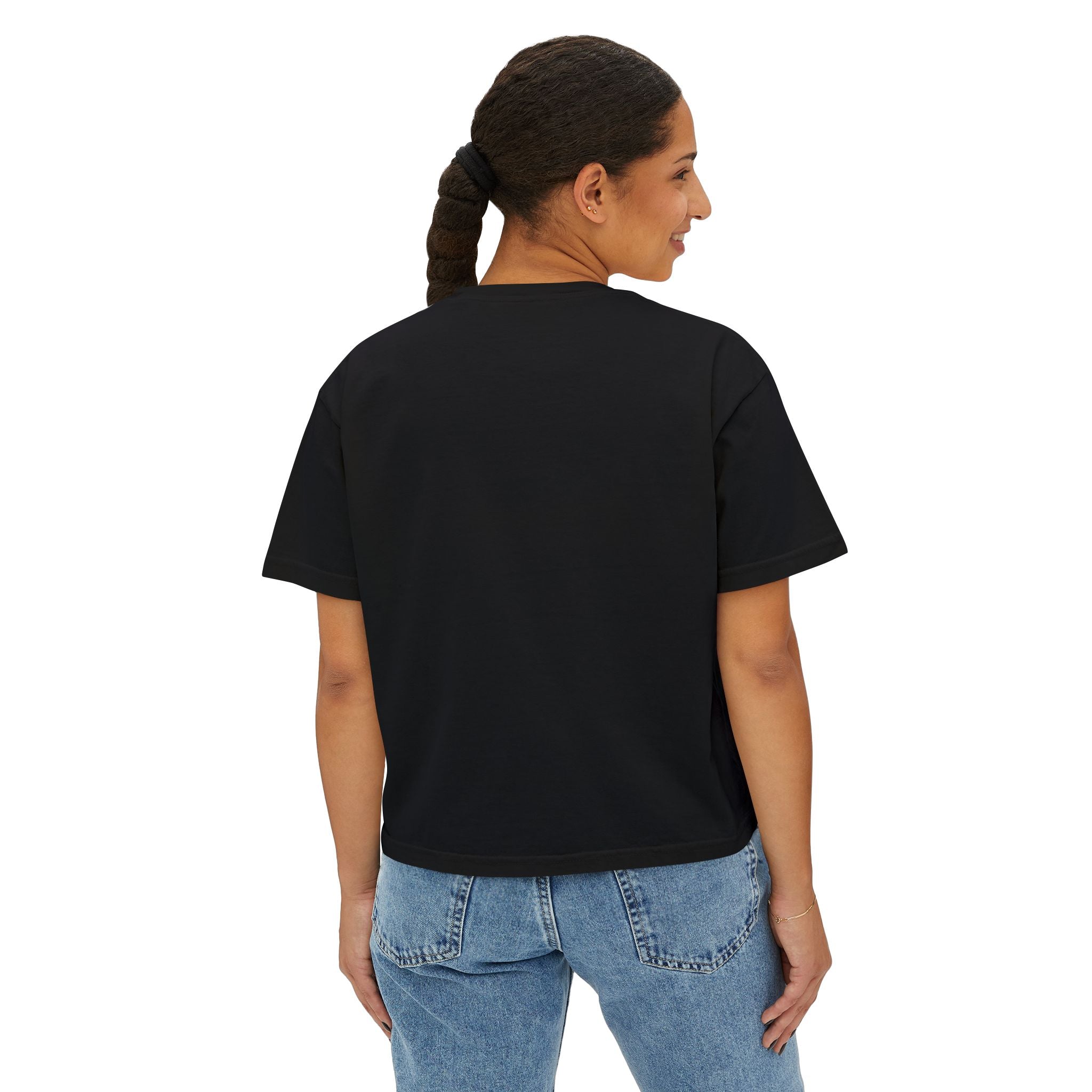 Soft Life Women's Boxy Tee — Relaxed Beach Vibes Graphic Tee