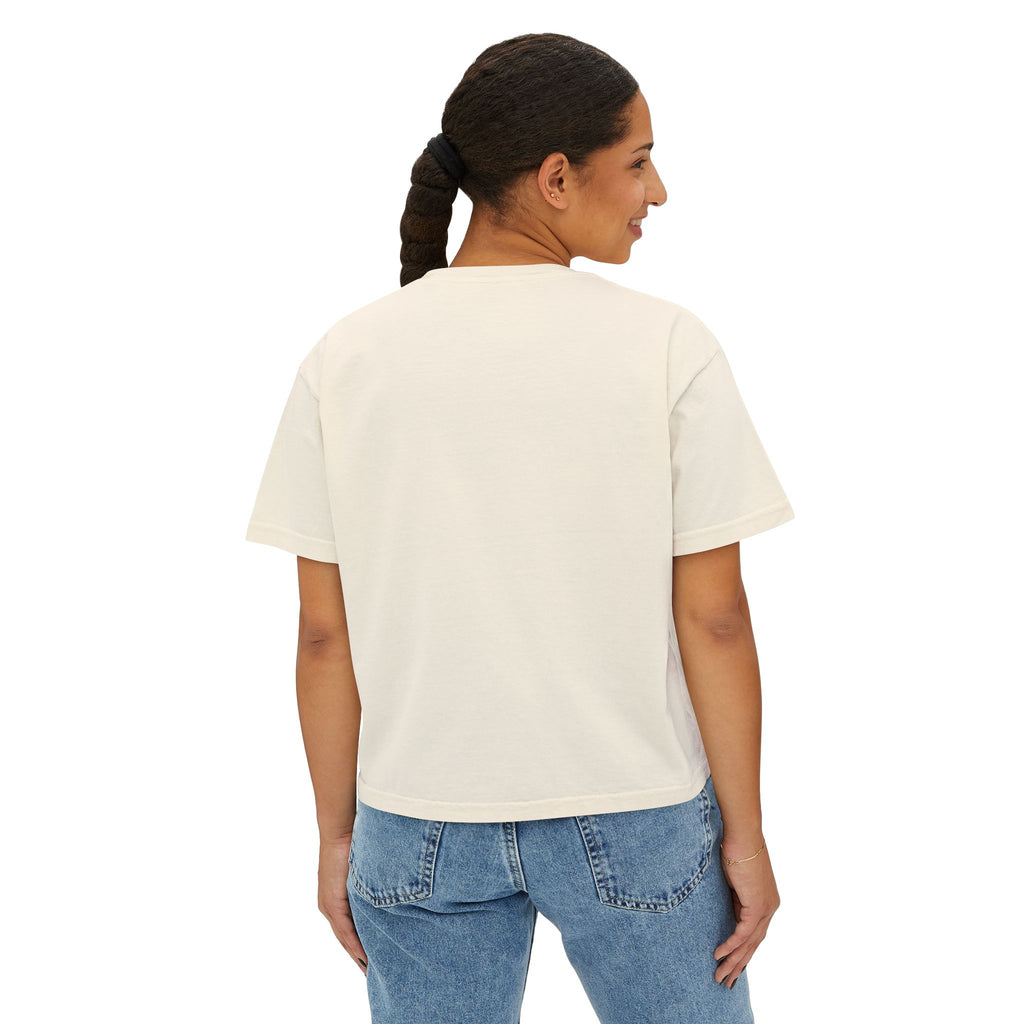 Rich Auntie Energy Boxy Tee — Women's Casual Graphic T-Shirt