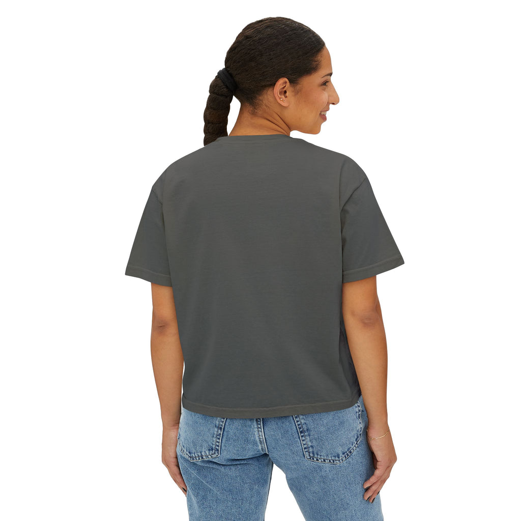Soft Life Women's Boxy Tee — Relaxed Beach Vibes Graphic Tee